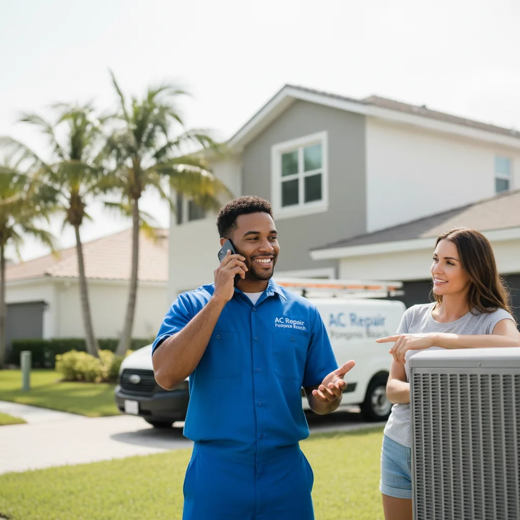 AC Repair Pompano Beach customer support in Grosse Pointe Farms